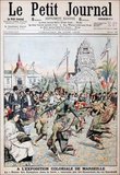 Dancers of the Cambodian Royal Ballet travelled to France in 1906 for the Exposition Colonial de Marseille. Billed as the 'Royal Dancers of King Sisowath', they caused a sensation across France and Europe. Here, represented on the front cover of Le Petit Journal for 24 June, 1906, they are pictured performing 'The Dance of the Nymphs of the Forest'.