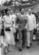 Vietnam: Empress Nam Phuong walking with Emperor Bao Dai, c. 1952